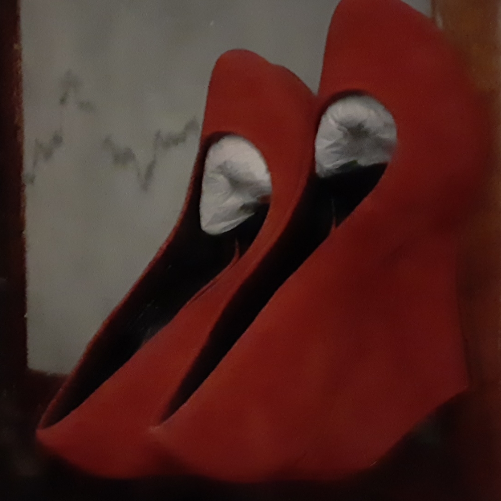 Dolcetta by Dolce Vita sz 6 never worn orange suede platform wedges great fall